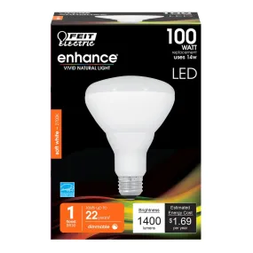 100W Enhance BR30 LED Light Bulb BR30DM14009