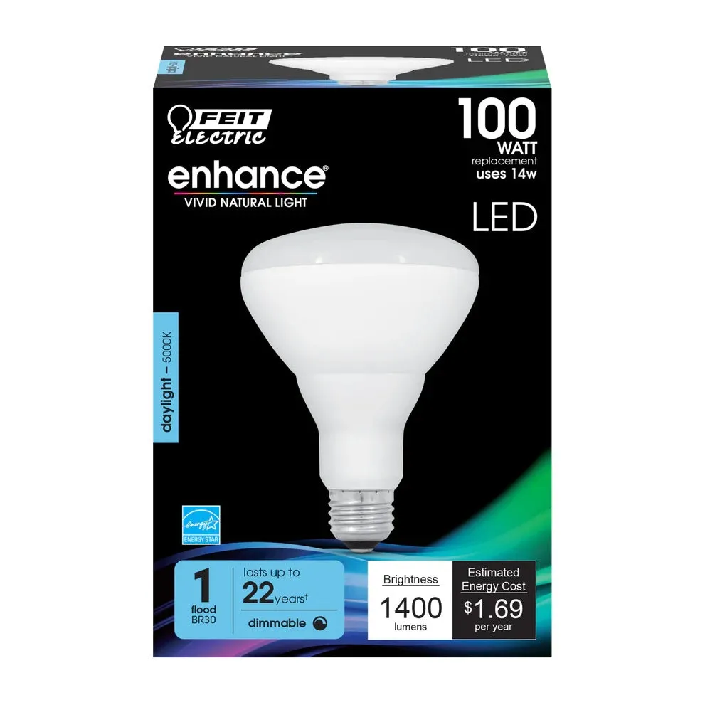 100W Enhance BR30 LED Light Bulb BR30DM14009