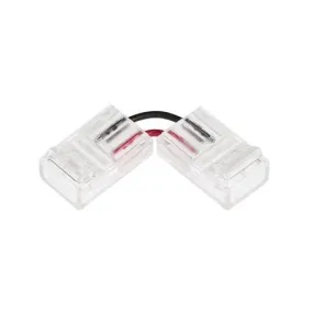 10mm Wired Strip Light Corner Connector - Single Colour