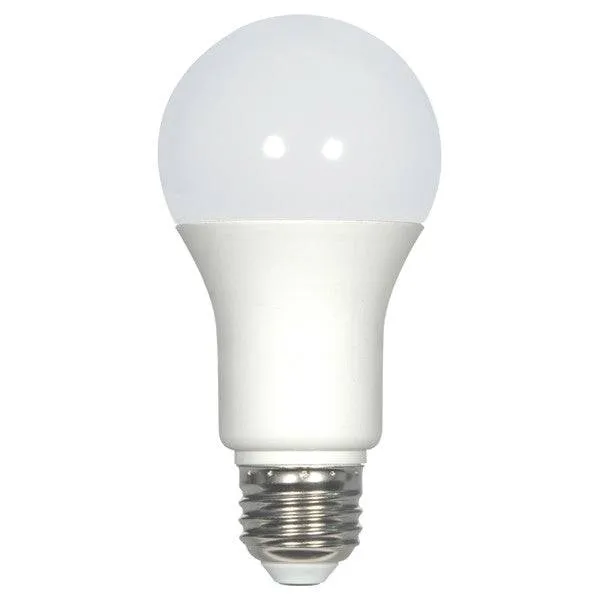 12 Watt; A19 LED; 3000K; Medium base; 300' beam spread; 120 volts