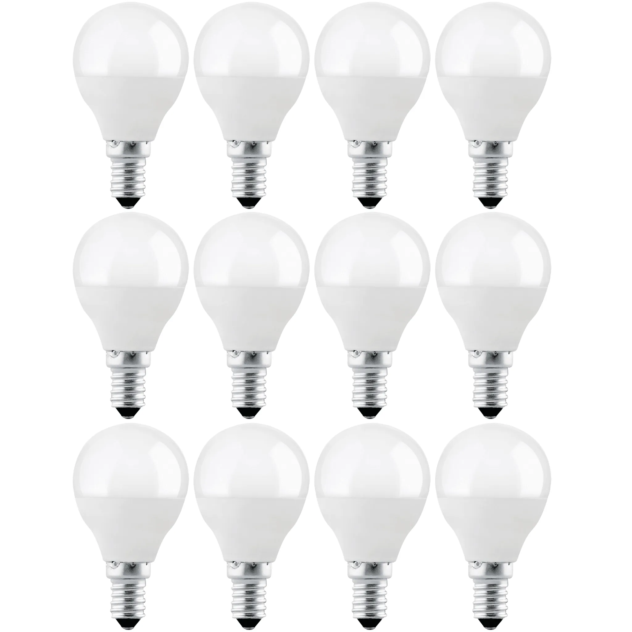 12 x E14 LED Lamp/Bulb Dimmable 4W (40W Equivalent)