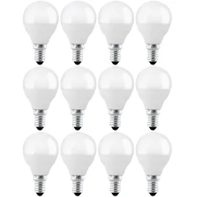 12 x E14 LED Lamp/Bulb Dimmable 4W (40W Equivalent)