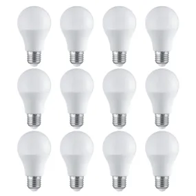 12 x E27 LED Dimmable 10W Lamp/Bulb (60W Equivalent)