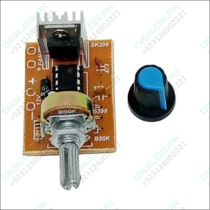 12v 5a Dc Dimmer Dc Fan Motor Pwm Speed Controller Module In Pakistan
