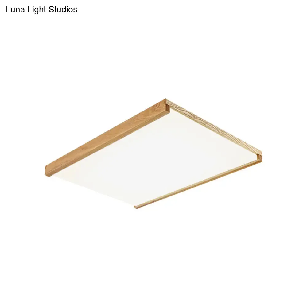 14.5"/25.5"/38" Nordic Acrylic Hotel LED Flushmount Ceiling Light – Warm/White Light