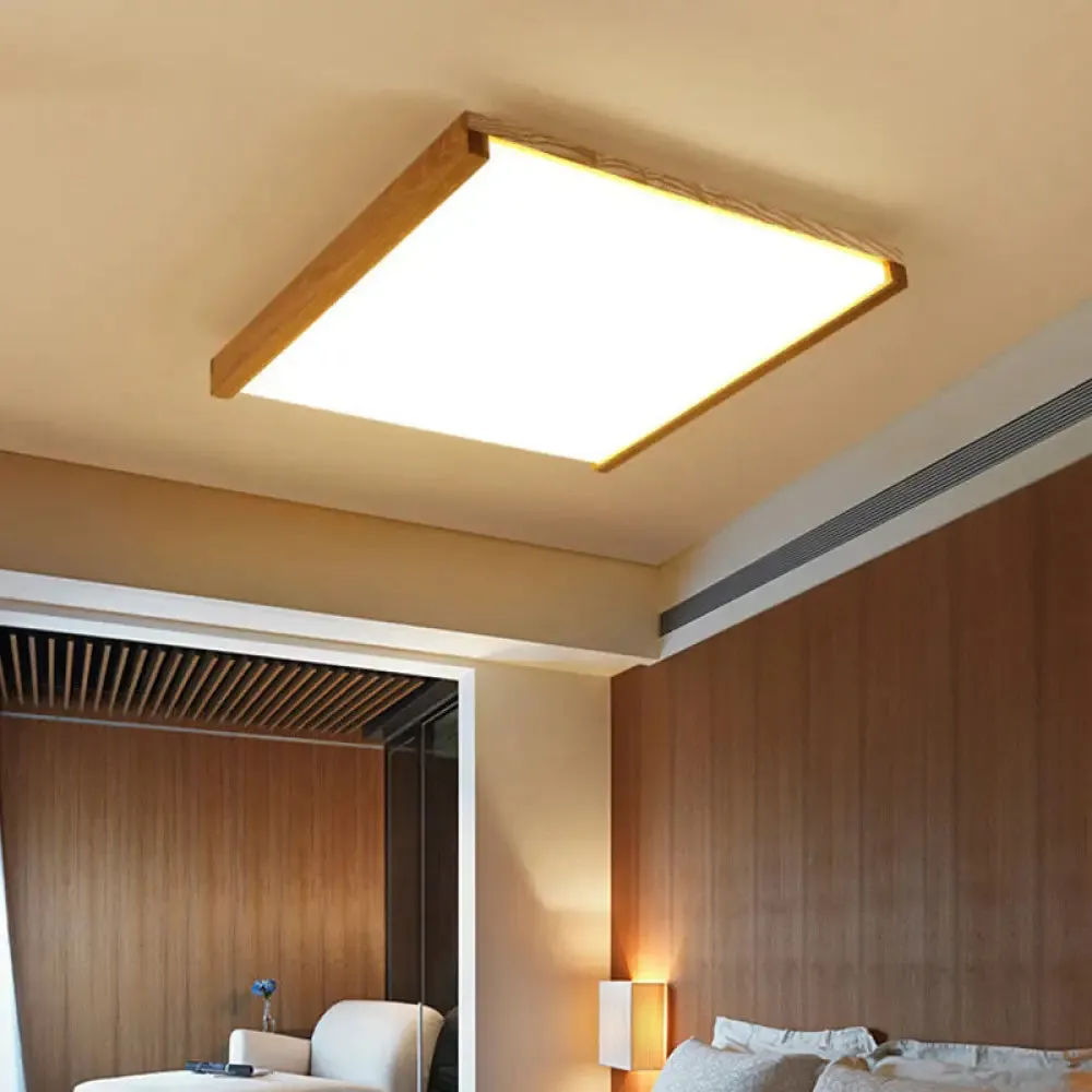 14.5"/25.5"/38" Nordic Acrylic Hotel LED Flushmount Ceiling Light – Warm/White Light