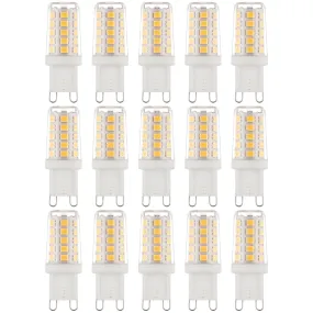 15 x G9 LED Non-Dimmable Light Bulb 2.3W Warm White