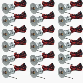 1W Mini Led Downlight IP65 Ambient Spotlight 12V Focos Spot Bulb Light for Ceiling Stairs Walkways Courtyards Cabinet Corridors