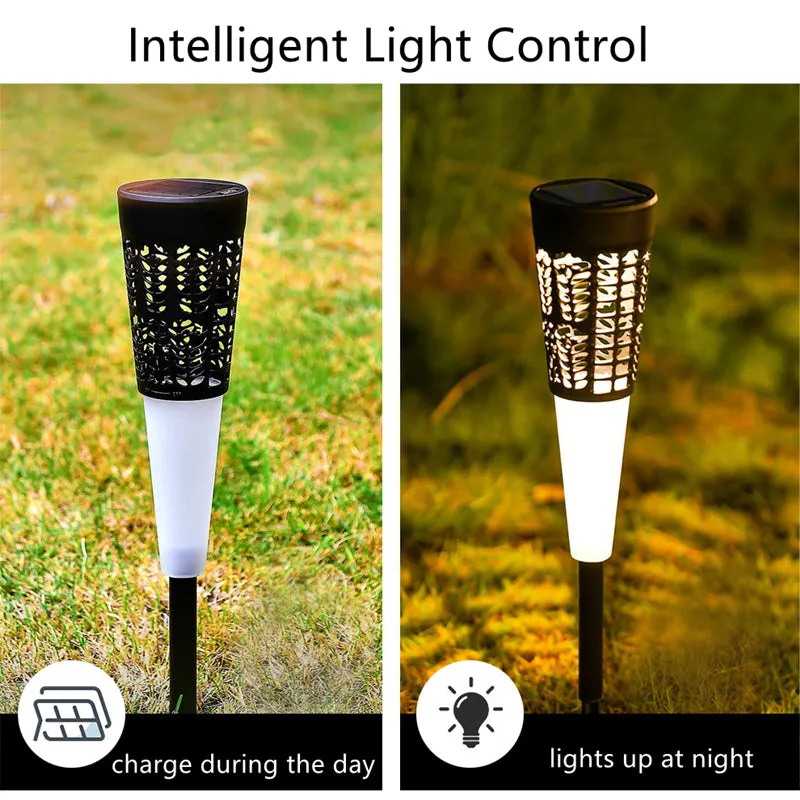 2 Pack Solar Landscape Lights for Lawn Patio Yard Pathway