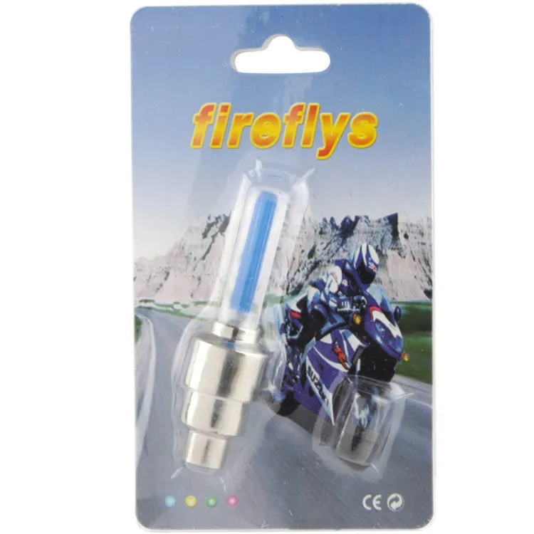 2 PCS Fireflies Series Motion Activated LED Wheel Lights for Bikes and Cars(Blue)