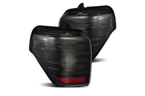2010-22 Toyota Tacoma AlphaRex Luxx Series LED Tail Lights - Alpha Black