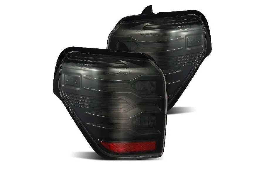 2010-22 Toyota Tacoma AlphaRex Luxx Series LED Tail Lights - Alpha Black