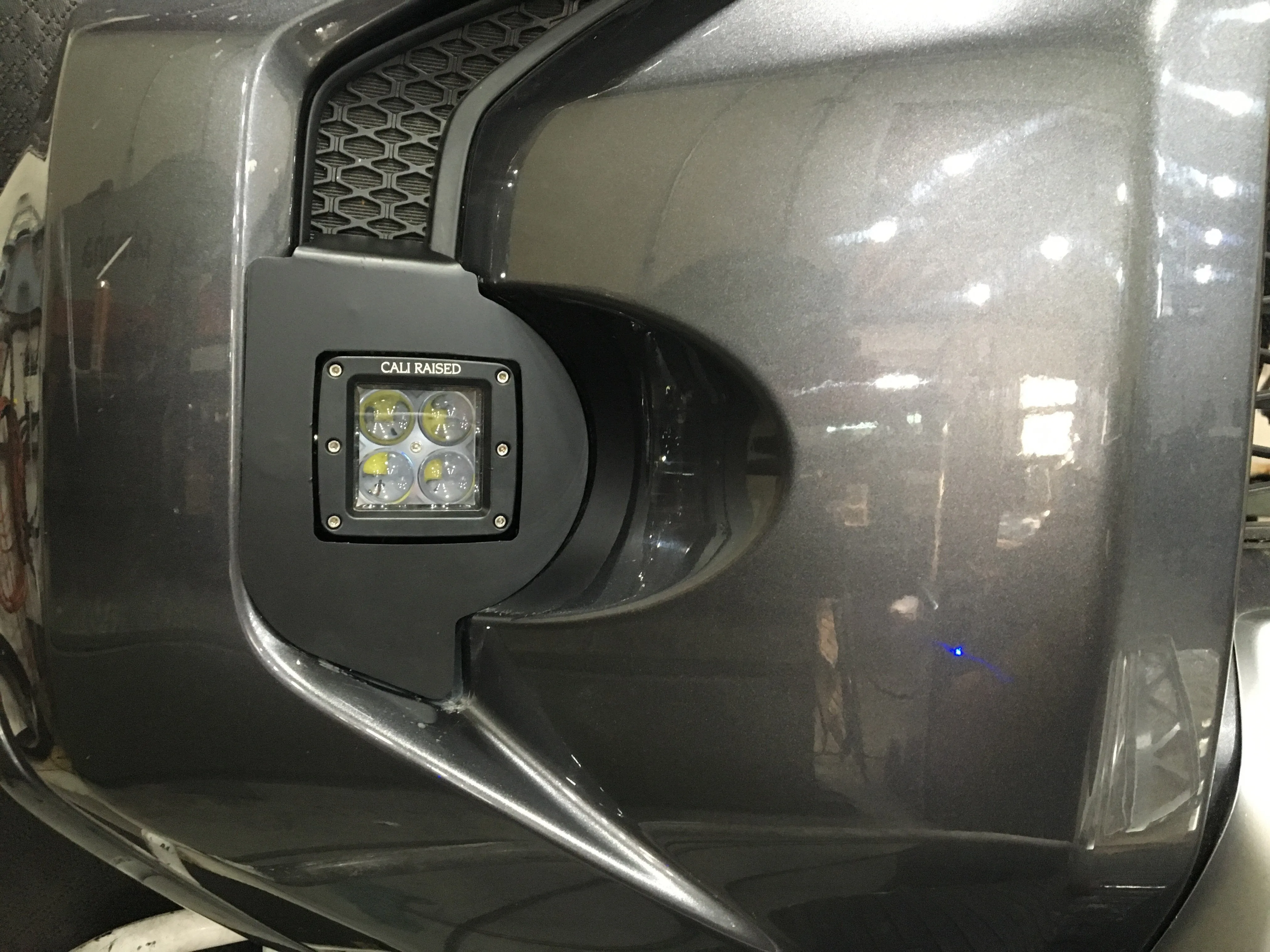 2014-2023 TOYOTA 4RUNNER LED FOG LIGHT POD REPLACEMENTS BRACKETS KIT BY CALI RAISED LED