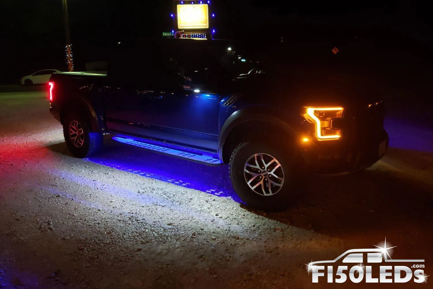 2017-2020 F150 Raptor Running Board/Area Premium LED Light Kit