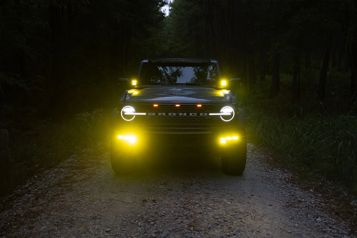 2021 - 2024 Ford Bronco LED Fog Lights CREE MKII Spartan Series