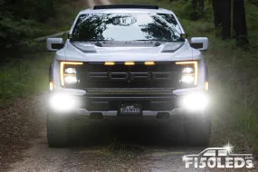 2021 - 2025 Ford F150 Raptor MKII Spartan Series Cree LED Tri-Fog Light Kit