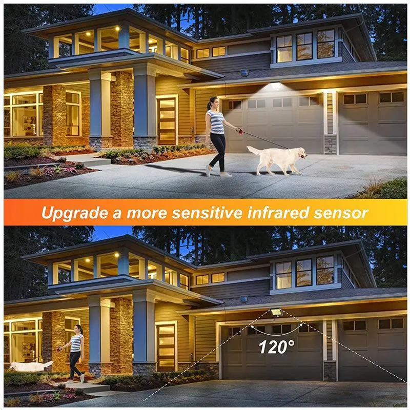 260Lm Outdoor Waterproof Split Solar Induction Lamp Ab-Ta249