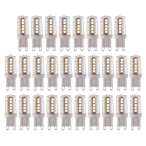 28 X G9 LED SMD Dimmable Light Bulb 3.7W Warm White