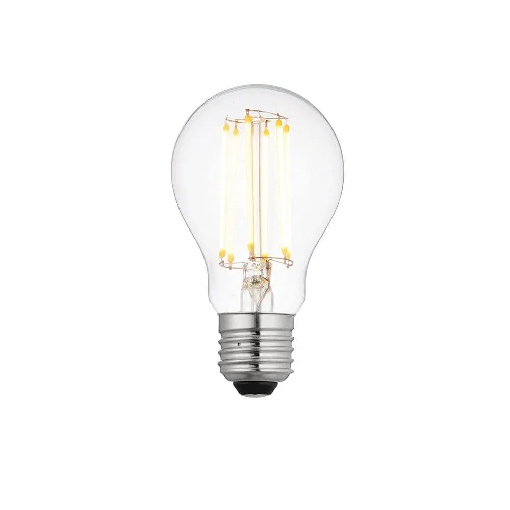 3 x E27 LED Dimmable Filament 6W Bulbs (40W Equivalent)