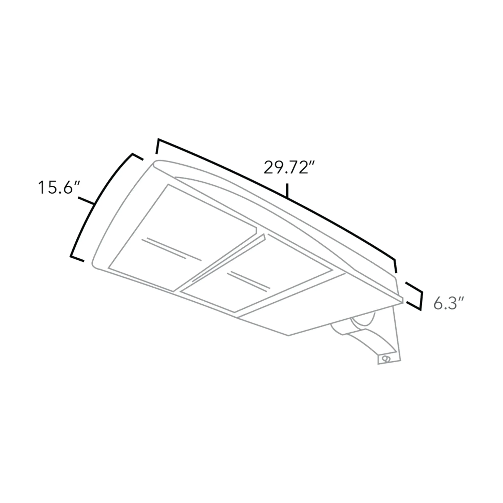 300W LED Street Outdoor Stadium Light With Shorting Cap, Direct Mount, 5 Year Warranty, DLC