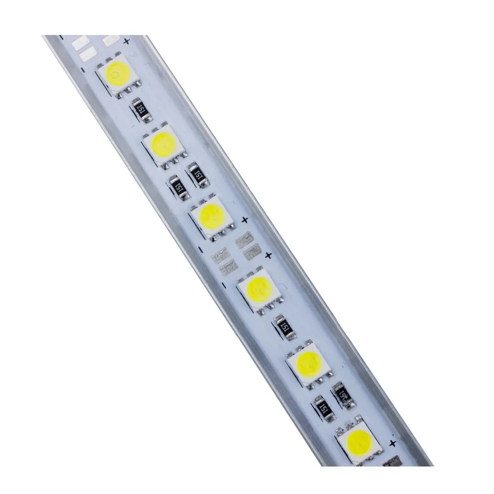 36 LED Day Pure White Aluminum Rigid Strip Bar Light Lamp Warm White DC 12V DIY For Home Automobile 1PC 7.2W 50CM 5050 5630 SMD
