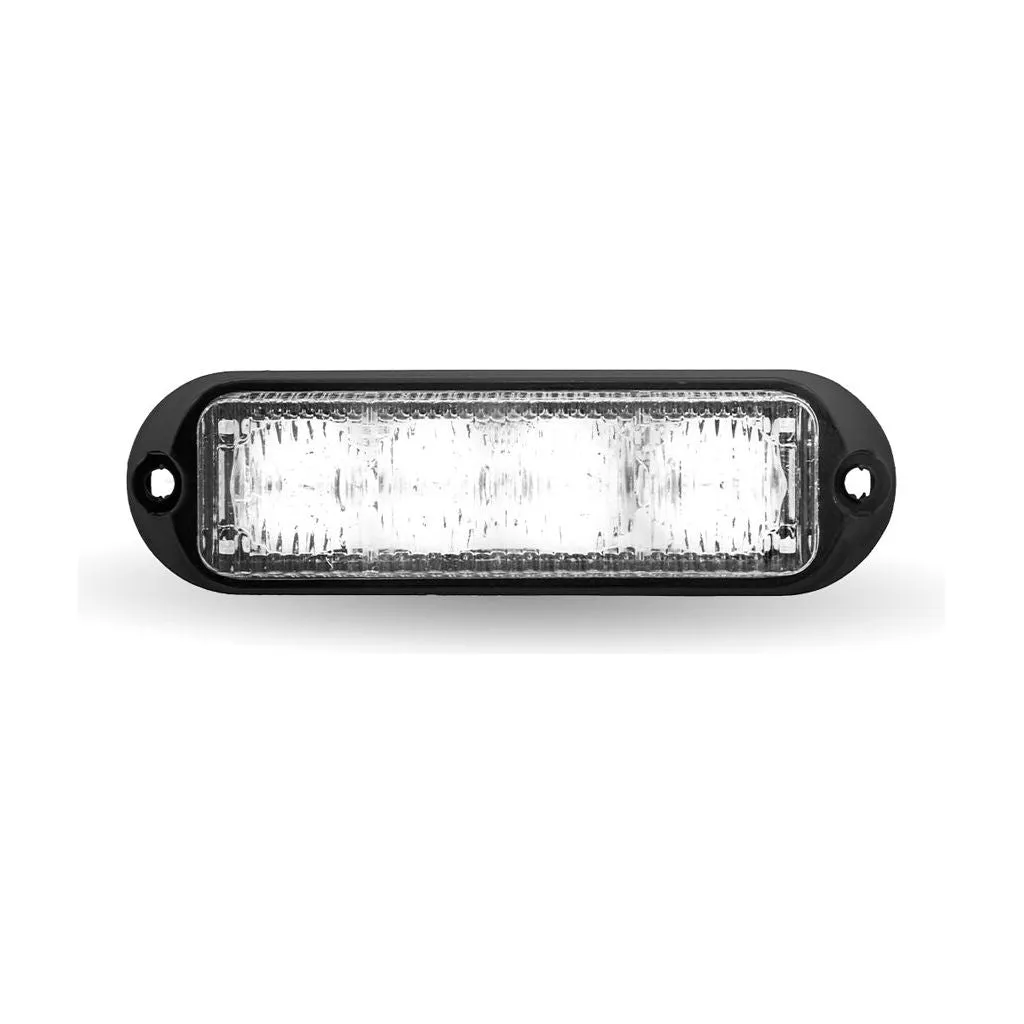 4 Color LED Class 1 Low Profile Warning Strobe with 36 Flash Patterns (4 Diodes) - Amber, White, Green & Blue