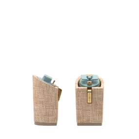 4 Inch Block Heel Kit Raffia