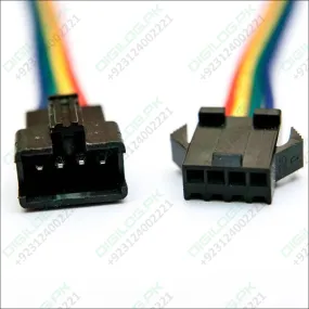4 Pin Sm Connector Male To Female 4pin Sm Connector Cable For Rgb Led Strip