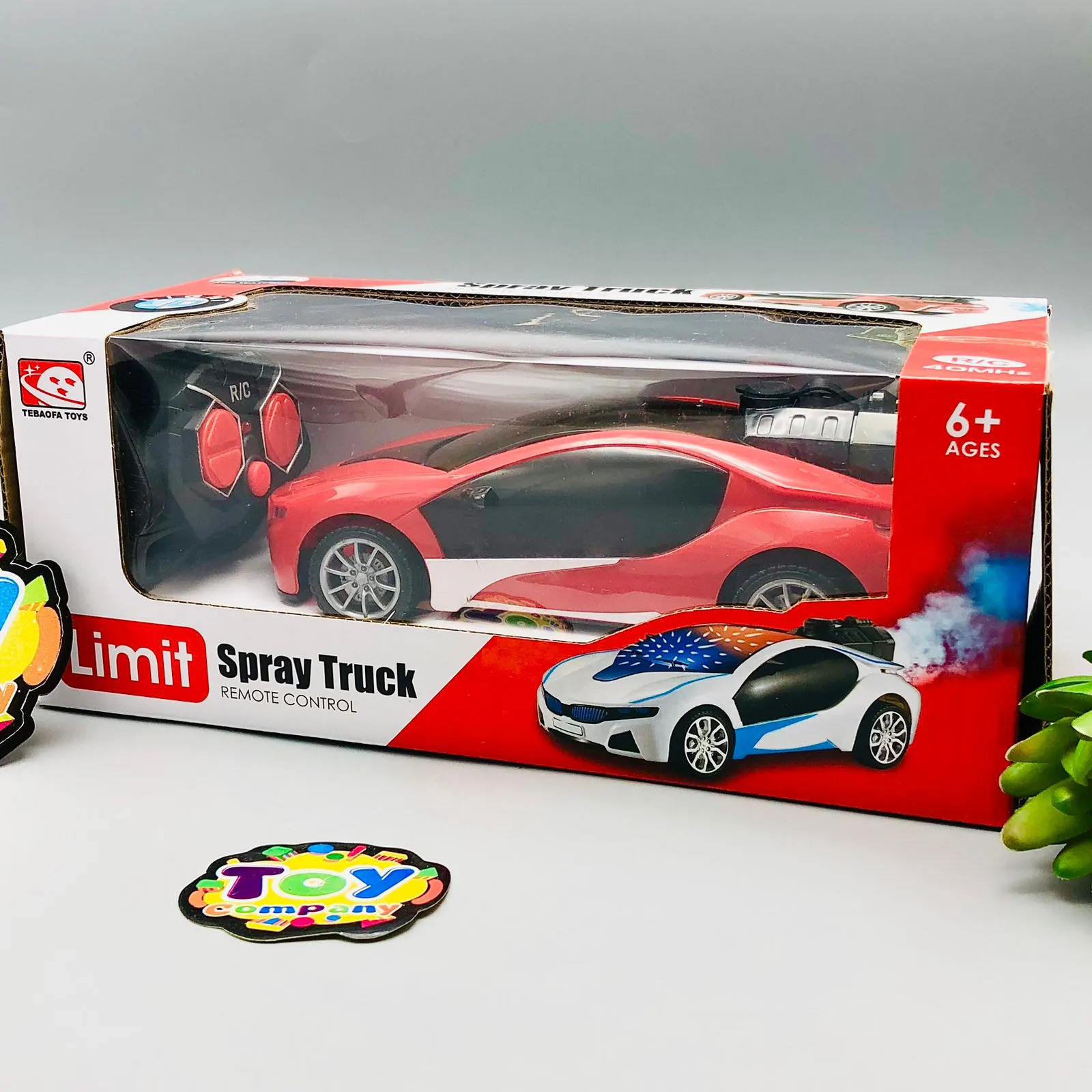 40MHz RC Spray 3D Lighting Car