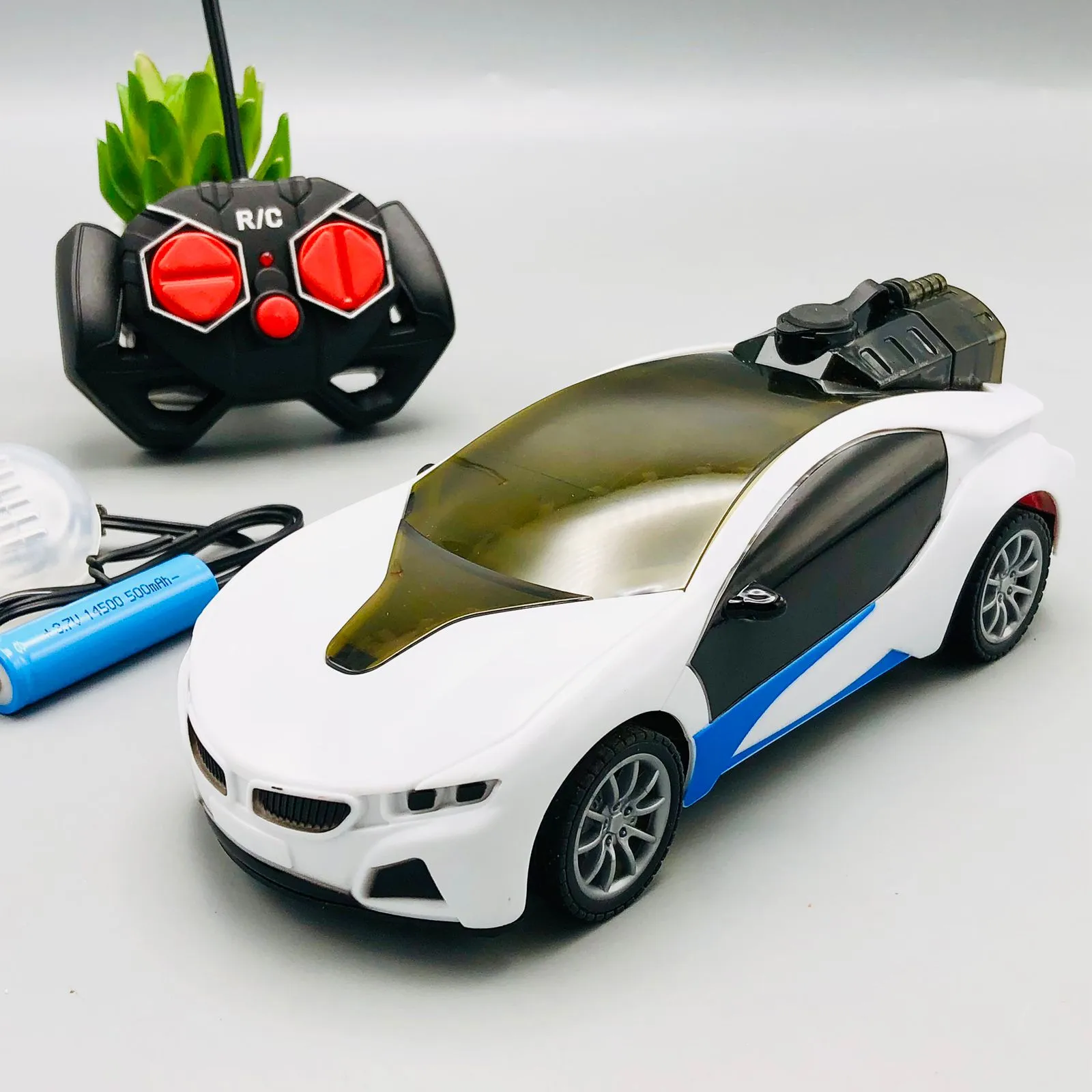 40MHz RC Spray 3D Lighting Car