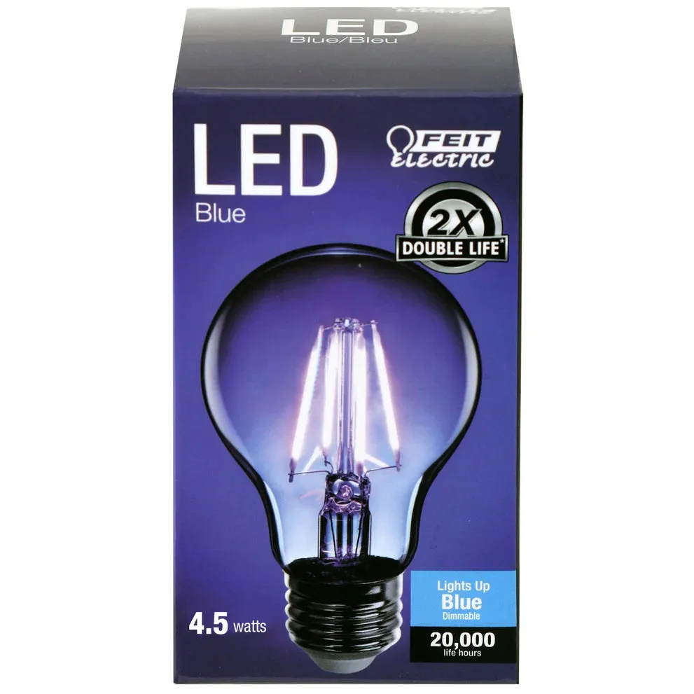 4.5W A19 Dimmable LED Filament Light Bulbs <p>See All Colors</p>