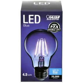 4.5W A19 Dimmable LED Filament Light Bulbs <p>See All Colors</p>