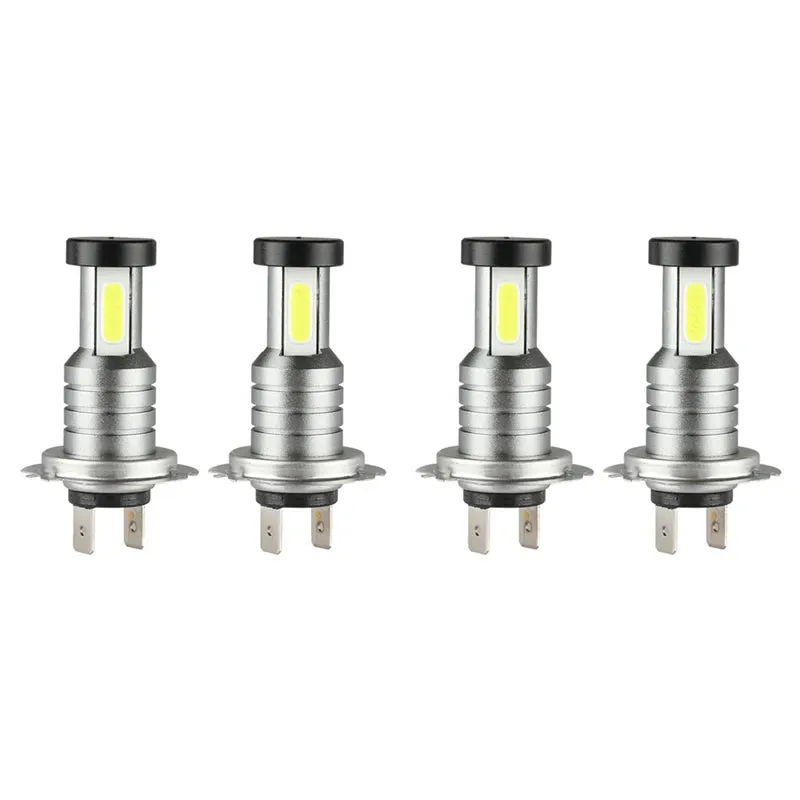 4x H7 LED Headlight Bulb Kit