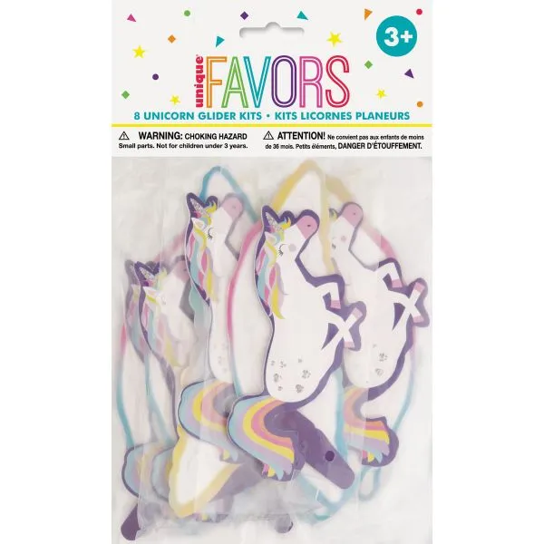 5 Pack Unicorn Glider Kits