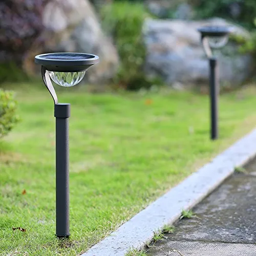 50 Lumens Solar Outdoor Lights Waterproof Solar Pathway Lights 12 Hrs for Walkway, Patio, Yard, Driveway, Garden - 4 Pack