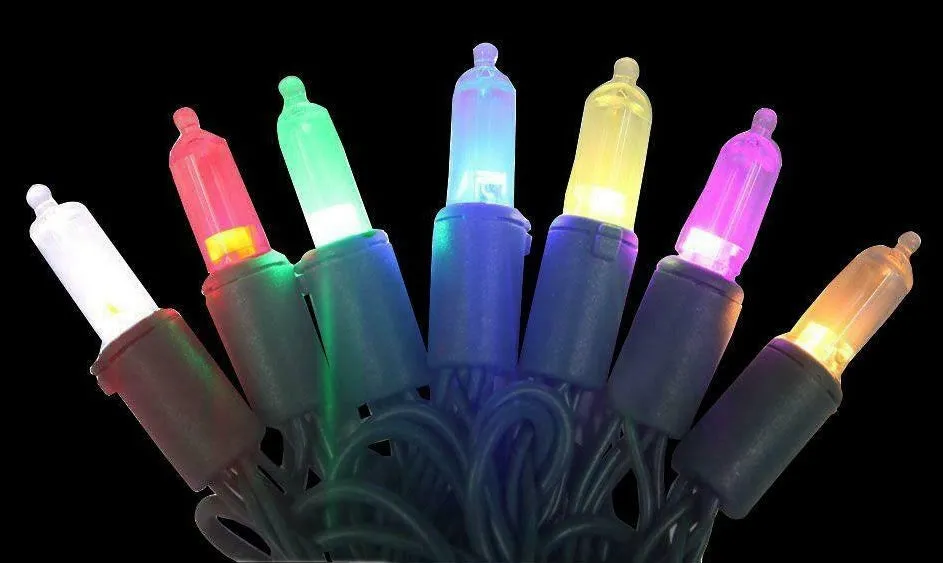 50 Mini Light Show LED String Set - 52 Functions with Remote Control