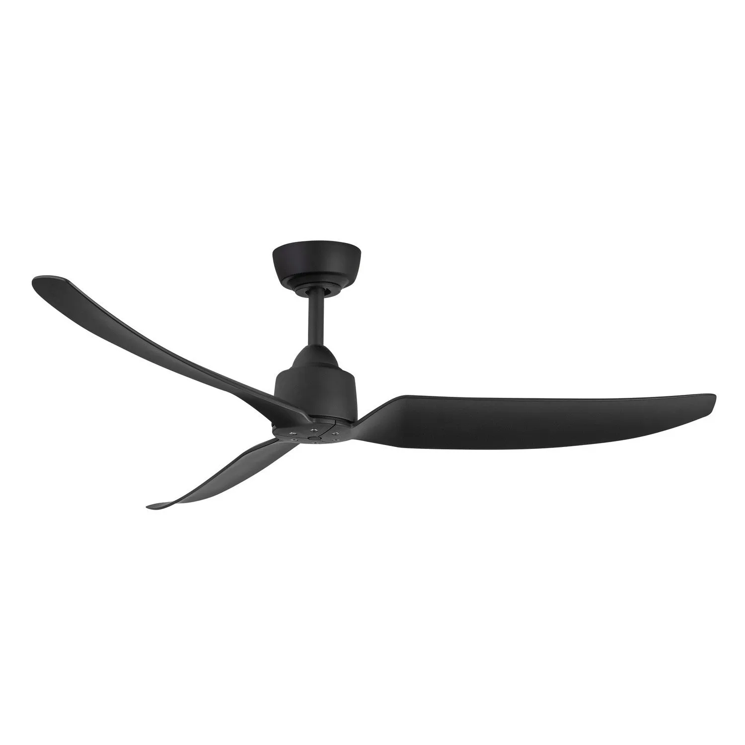 52"Exterior Ceiling Fan from the Hugo Collection in Matte Black Finish by Kuzco Lighting