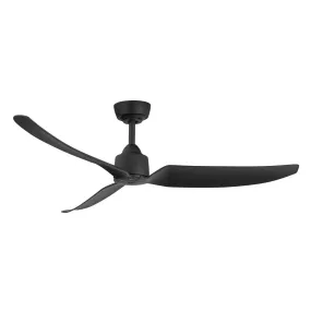 52"Exterior Ceiling Fan from the Hugo Collection in Matte Black Finish by Kuzco Lighting