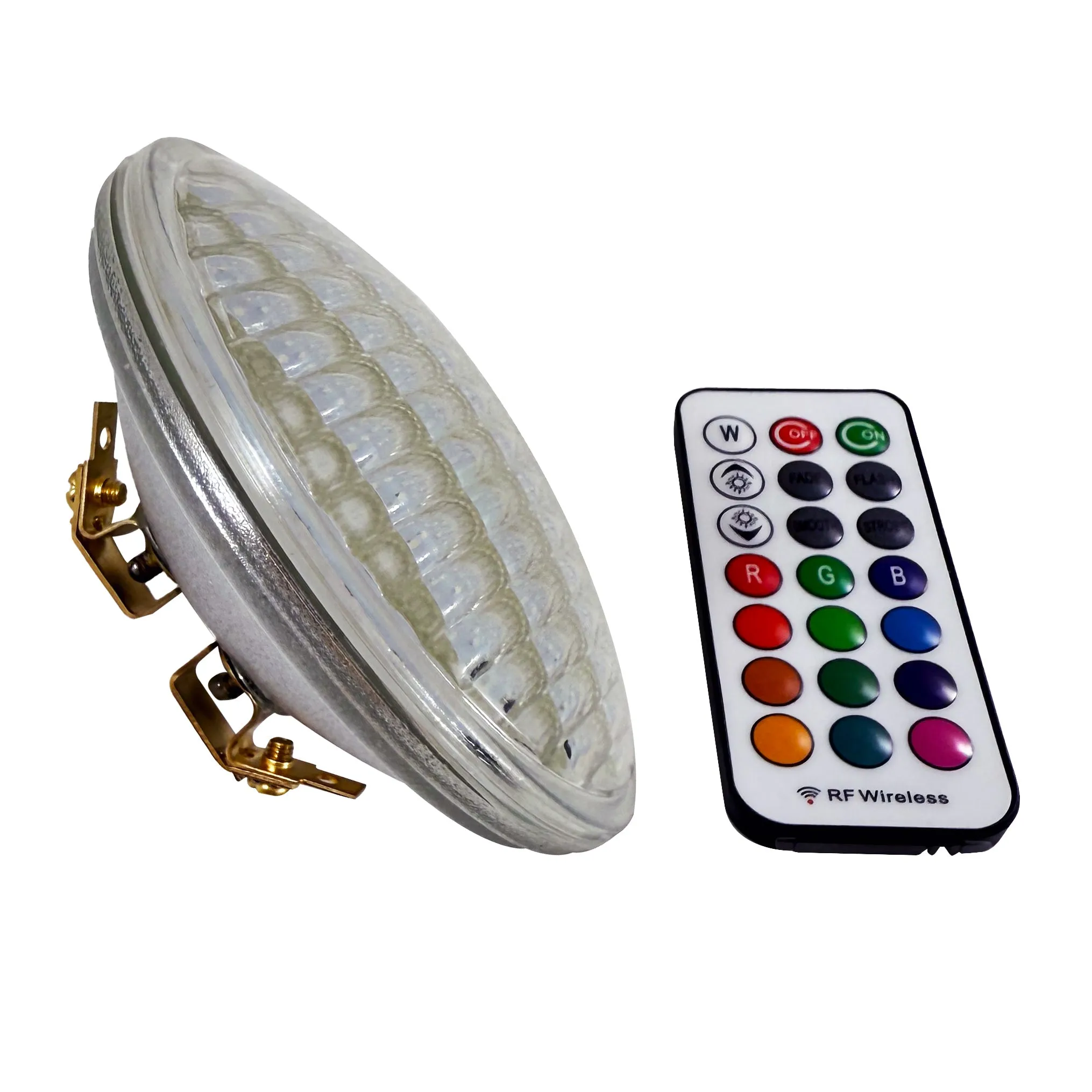 5w LED PAR36 RGB Color Changing Light Bulb with Remote