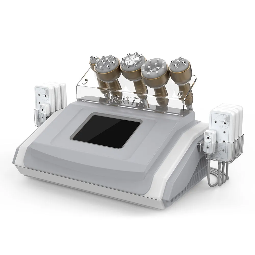 6 In 1 Ultrasound Cavitation Vacuum Body Contouring Slimming Radio Frequency Machine