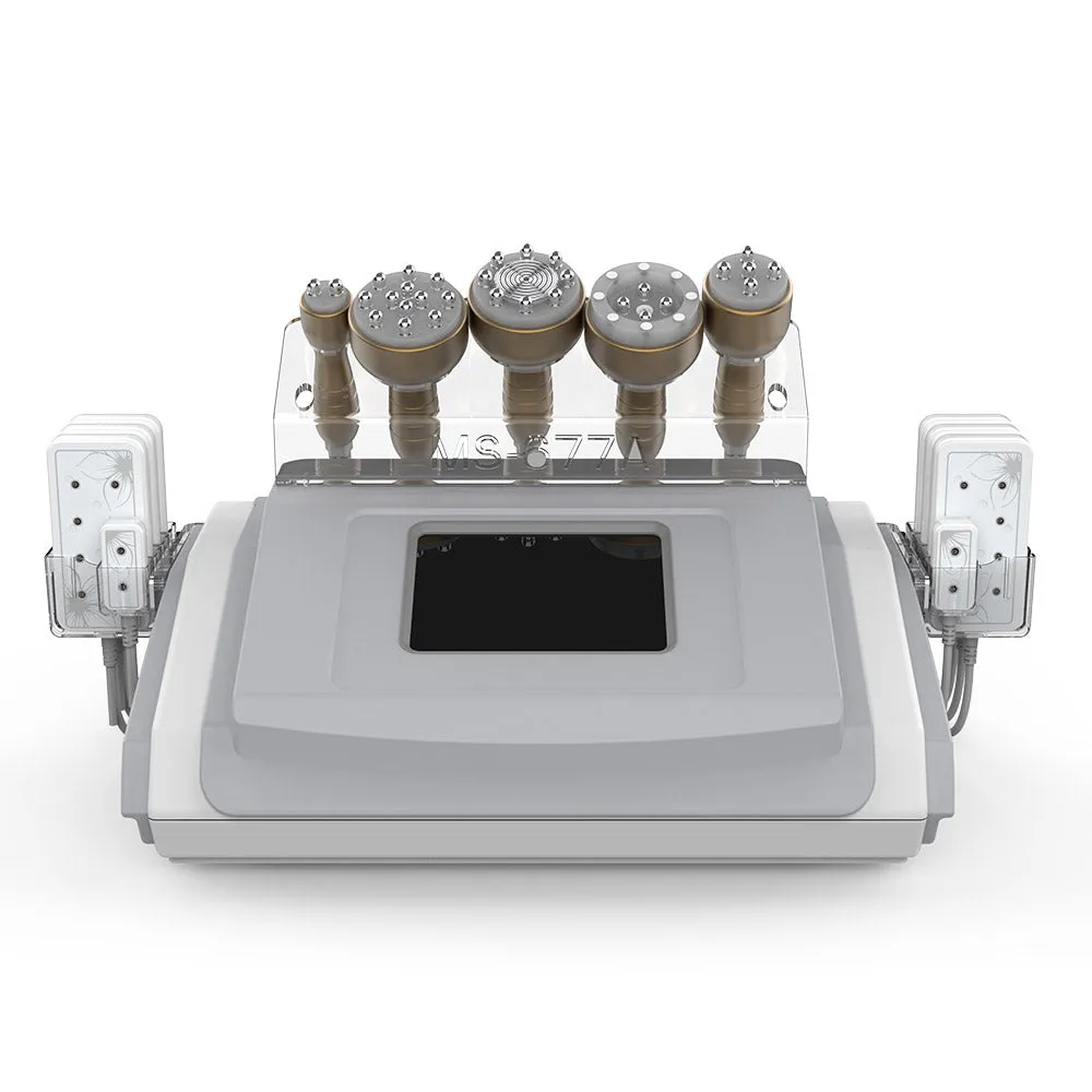 6 In 1 Ultrasound Cavitation Vacuum Body Contouring Slimming Radio Frequency Machine