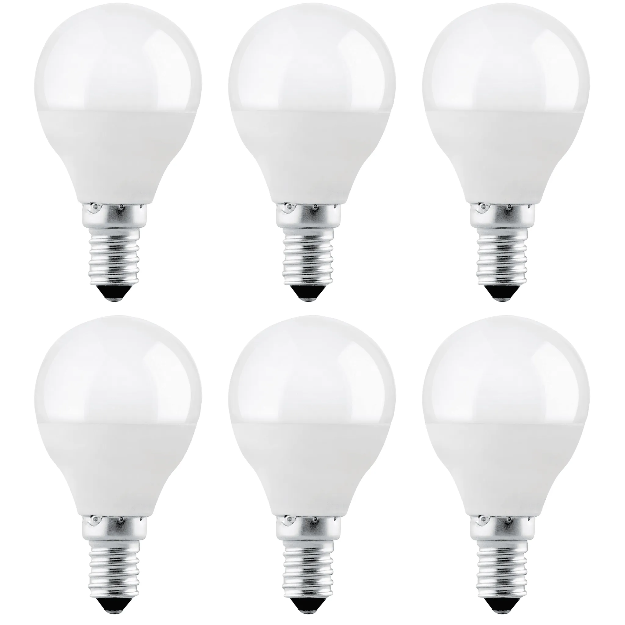 6 x E14 LED Lamp/Bulb Dimmable 4W (40W Equivalent)