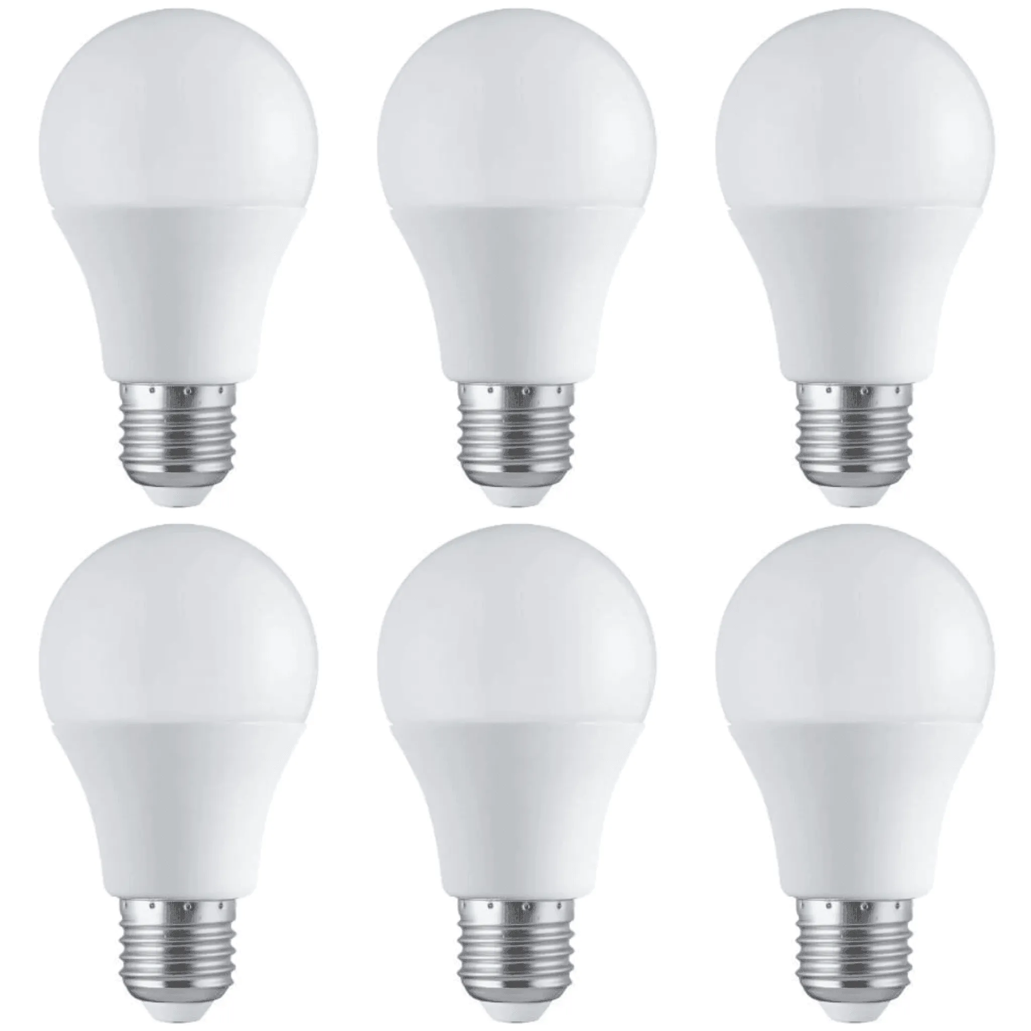 6 x E27 LED Dimmable 10W Lamp/Bulb (60W Equivalent)