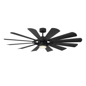 65" 12-blade Wynd Mill Ceiling Fan by Modern Forms Fans (Wet Rated)