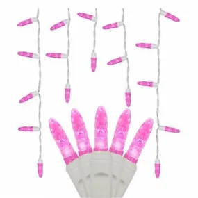 70 Pink Icicles - Premium - LED Christmas Lights