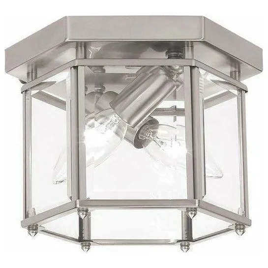 7647-962 Bretton Two Light Flush Mount