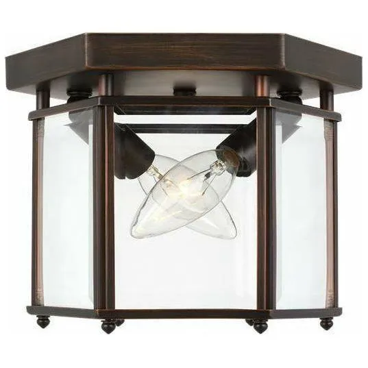 7647-962 Bretton Two Light Flush Mount