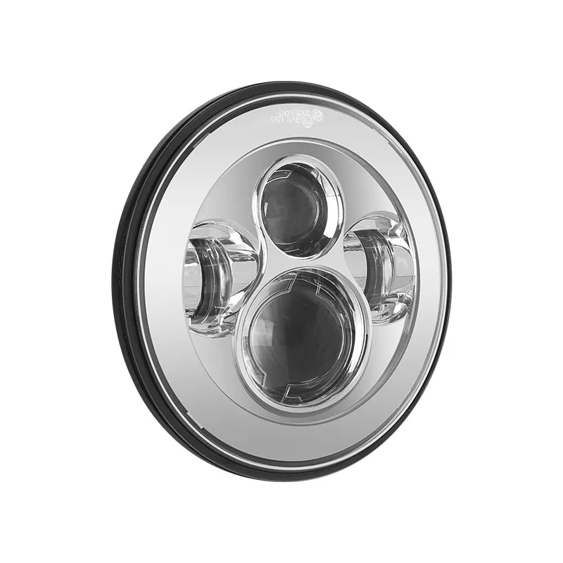 7" LED Projector Headlight   4.5" Fog Lights Combo for Harley Davidson