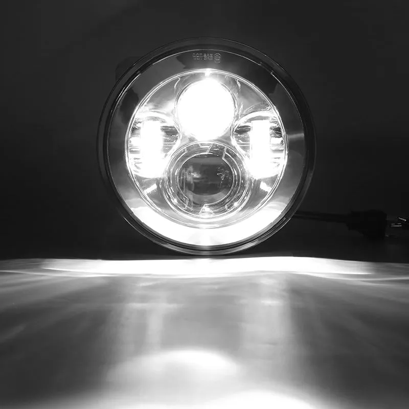 7" LED Projector Headlight   4.5" Fog Lights Combo for Harley Davidson