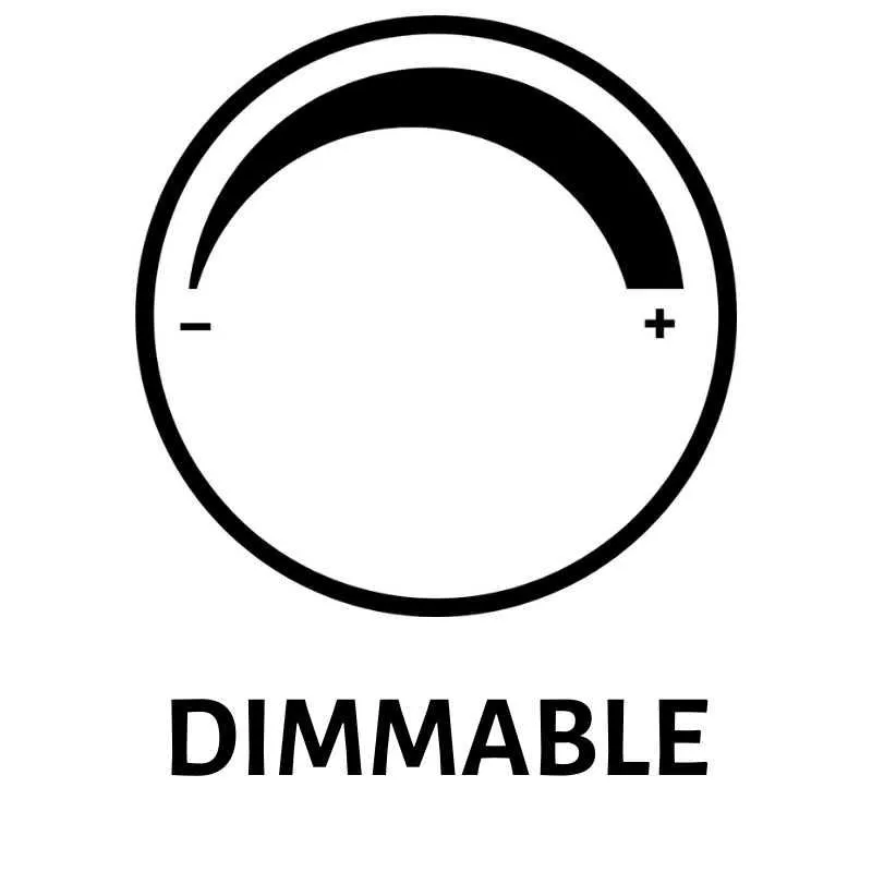 8 x E27 LED Dimmable Filament 6W Bulbs (40W Equivalent)